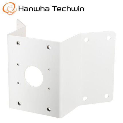 Hanwha Wisenet Corner Mount to suit SBP-300WMW & SBP-300WMW1, Aluminium - HAN-SBP-300KMW1