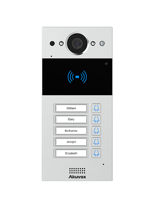 Akuvox R20BX5 SIP Smart Intercom with Five Buttons