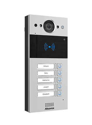 Akuvox R20BX5 SIP Smart Intercom with Five Buttons