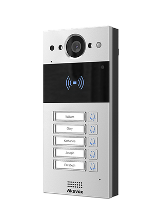 Akuvox R20BX5 SIP Smart Intercom with Five Buttons