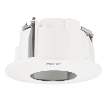 Hanwha Wisenet Flush In-Ceiling Mount to suit QNV & XNV Series, Plenum-rated - HAN-SHD-1408FPW