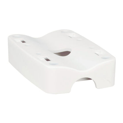 Hanwha Wisenet Pole Mount, to suit SBP-300WMWx, White, Aluminium - HAN-SBP-300PMW1