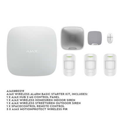 Ajax AJAX-80219 Wireless Alarm Starter Kit