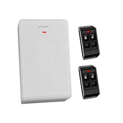 Bosch BOSB810-DLX-KITSET Radion Deluxe Wireless Key Fob Kit Includes 1 X B810 Receiver &Amp; 2 X RFKF-FBS 4 Button Key Fob Transmitters 433Mhz Suits Solution 3000