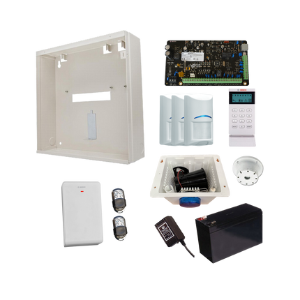 Bosch BOSCH2750 Kit S3K-LCD-Pwp-3 Solution 3000 with 3 Wireless PIR + Icon + Premium Keyfob + Bosch7000