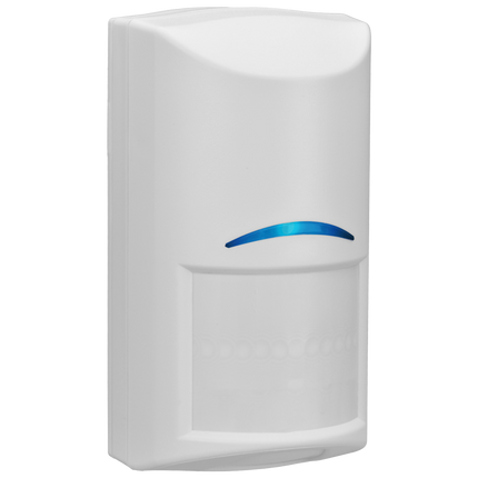 Bosch BOSRFDL-11 Radion Series Wireless Pet Friendly PIR Tritech (Mw+PIR) White Pet up to 45Kg 11X11m Detection Area Plastic Wall Mount 2~2.4m Mount Height 433Mhz 4Xaa Batt (6V) Suits RFRC-STR2/ Rf3212E/ B810