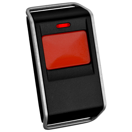 Bosch BOSRFPB-SB Radion Series Wireless 1-Btn Key Fob Transmitter Black Plastic 433Mhz 1X Cr2032 Batt (3V) Red Buttons Suits RFRC-OPT/ B810