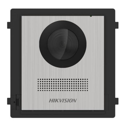 Hikvision DS-KD8003-IME1-STAINLESS IP Intercom Gen 2 Colour Camera Module, 1 Button, PoE, Stainless Steel (KD8003)