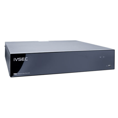 IVSEC 64 Channel Network Video Recorder: 12MP, 4K HDMI - IVNR6648EX
