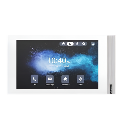 Akuvox S562W (White) 7" Linux Touchscreen Smart Intercom Monitor with WiFi