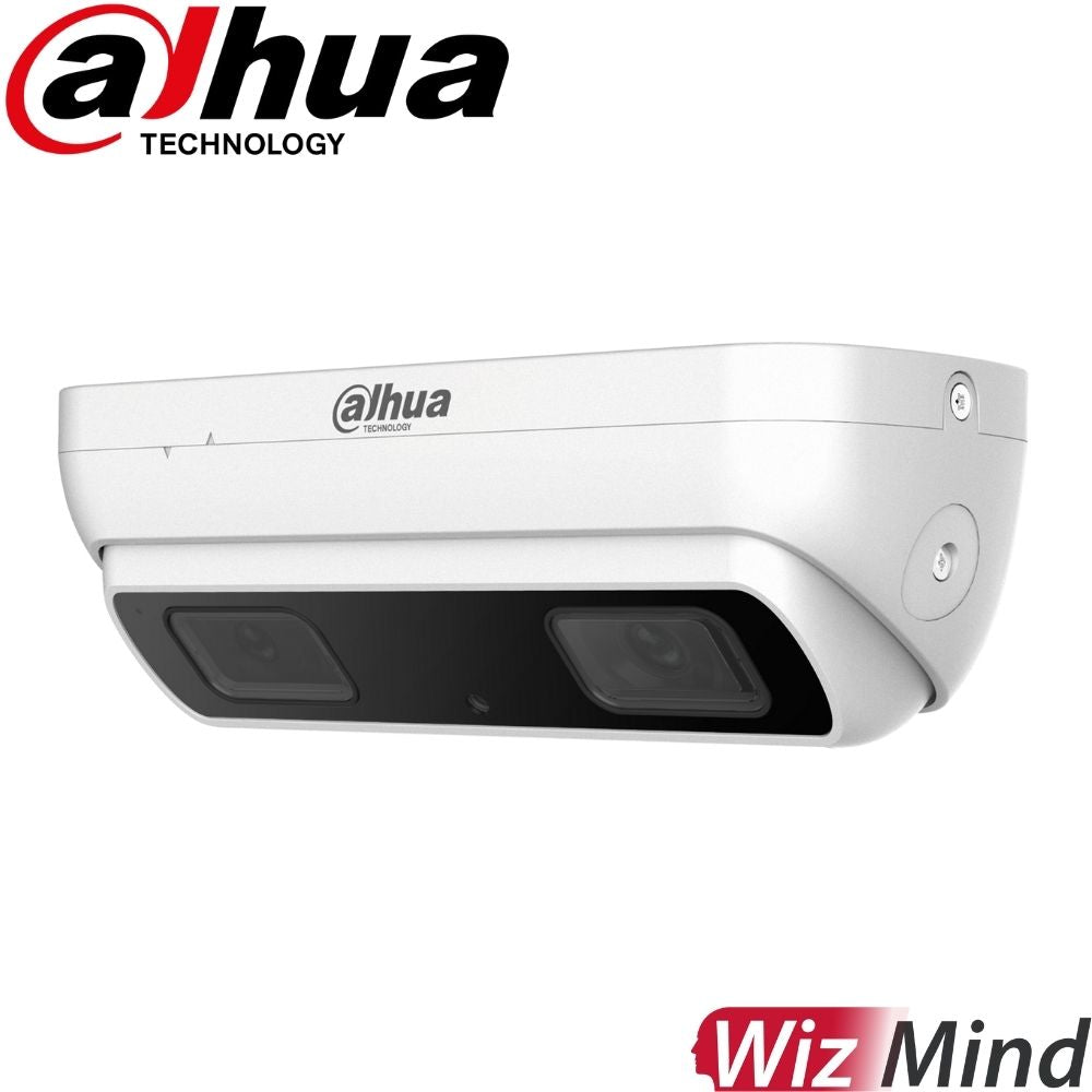 Dahua Security Camera: 3MP Dual-Lens, 2 x 2.8mm, WizMind AI - DH-IPC-HDW8341X-3D-0280B-S2