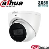 Dahua Security Camera: 4MP Turret Fixed, 2.8mm, WizSense, Starlight, SMD 4.0 - DH-IPC-HDW3466EMP-S-AUS