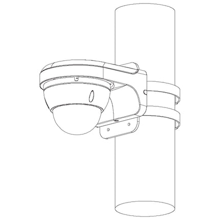 Securview Professional Series 5.0MP 2.8mm Fixed HDCVI Vandal Dome