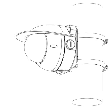 Securview Professional Series 5.0MP 2.8mm Fixed HDCVI Vandal Dome