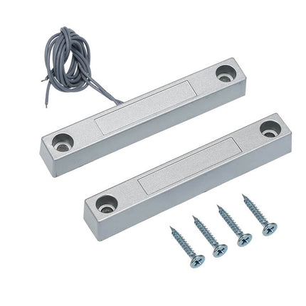 Heavy Duty Hard Wired Reed Switch (Silver)