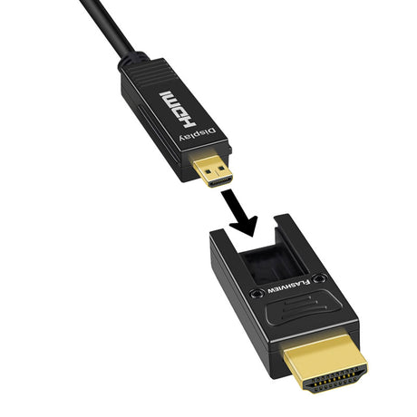50m Easy Run Optical Fibre 4K HDMI Cable