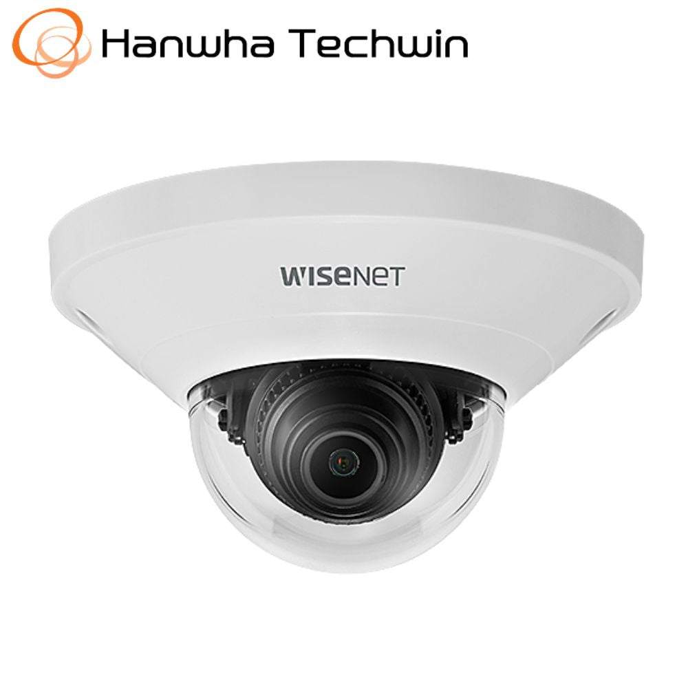Hanwha NEWQ 5MP Indoor Mini Dome Camera,H.265, WDR, IK08, HDM