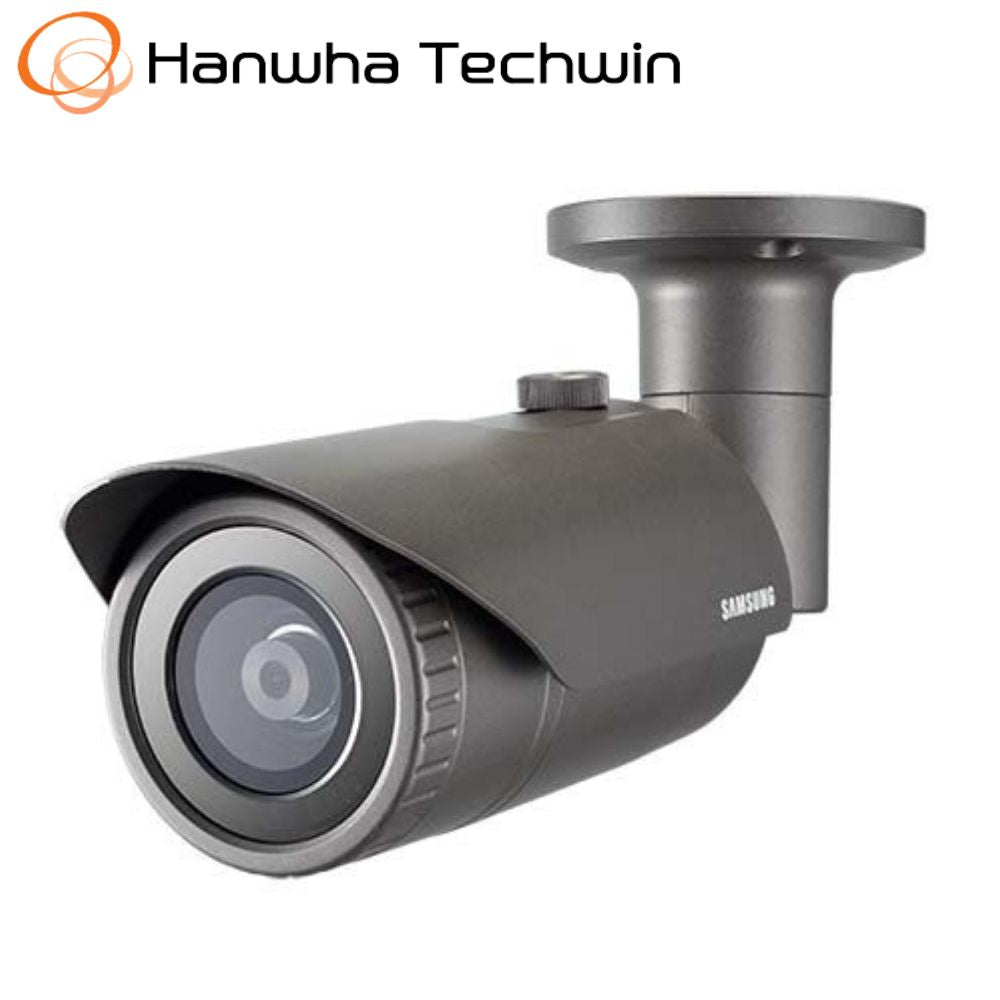 Hanwha Wisenet NEW-Q 5MP Outdoor Bullet Camera, H.265, WDR, 20m IR, IP66, IK10, 2.8mm - QNO-8010R