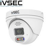 IVSEC Security Camera: 4MP Turret fixed, 2.8mm - IVNC119XA