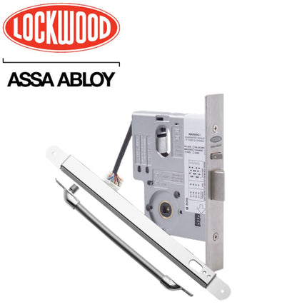 Lockwood 3570 Electric Mortice Lock 60mm Backset Fully Monitored - 3570ELM0SCPTLC