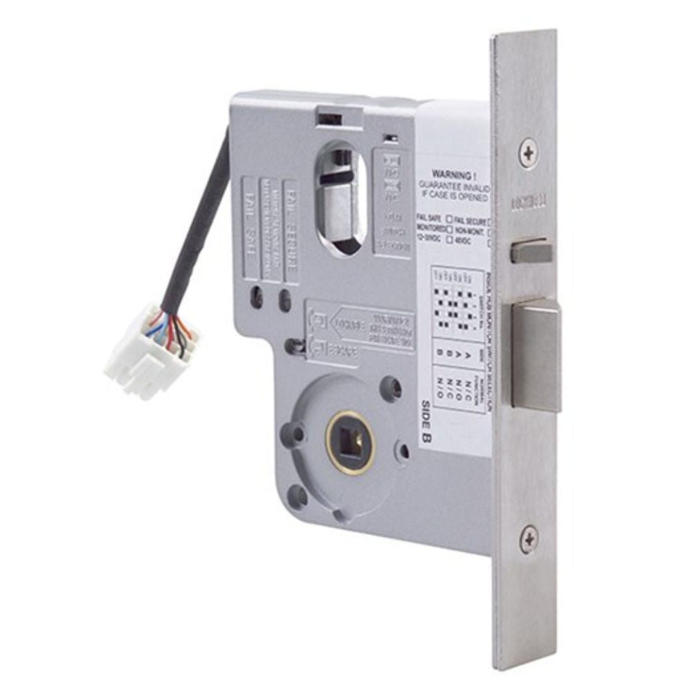 Lockwood 3570 Electric Mortice Lock, 60mm Backset, Non-Monitored, Field Configurable - 3570ELN0SC