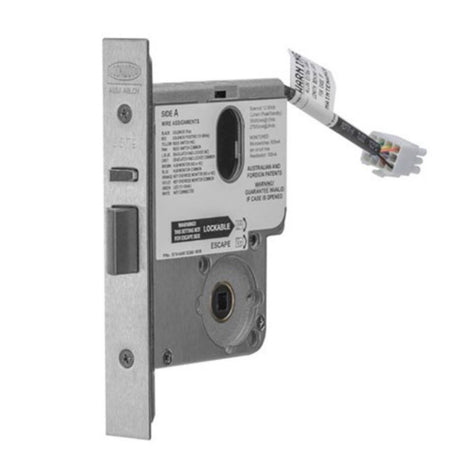 Lockwood 3579 High Security Electric Mortice Lock, 60mm Backset, Fully Monitored, Field Configurable, SCEC Approved - LW3579HSELM0SC