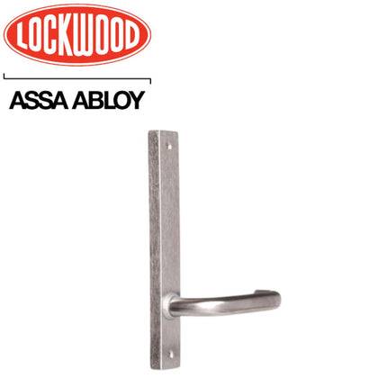 Lockwood Furniture Narrow Square End Plate Visible Fix with - 490570SC