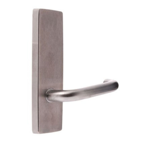 Lockwood Furniture Square End Plate Concealed Fix with 70 Lever Satin Chrome - 180570SC