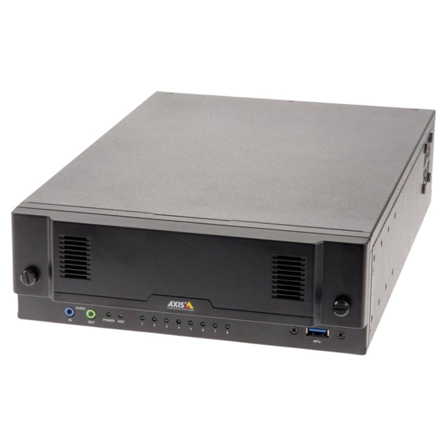 Axis S2208 8-Channel Recorder with 4TB Storage, Preloaded with ACS, PoE Switch (NVR) – 01580-006