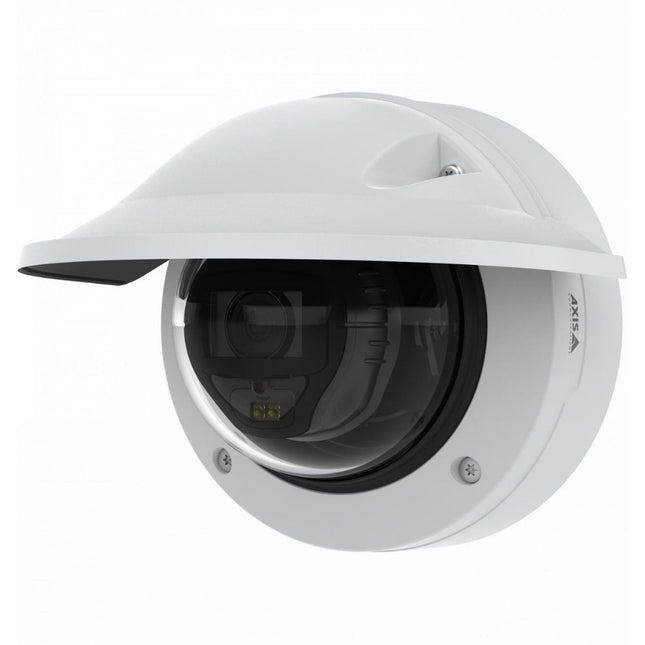 Axis P3267-LVE 5MP Outdoor Dome Camera – 3–8mm Varifocal, Edge Analytics, IP66/IK10 – 02330-001