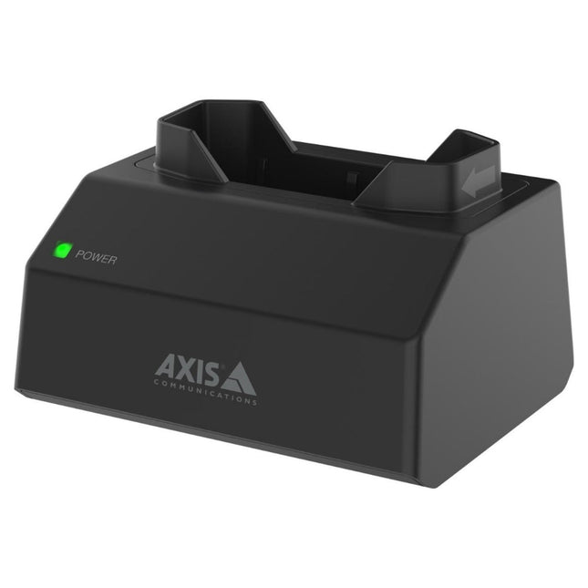 Axis W700 Mk II, 1‑Bay Docking Station (Body‑Worn Camera), Charging & Data Transfer, 02969‑006