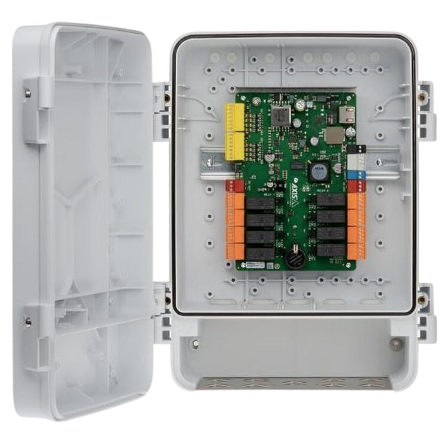 Axis A9188-VE Network I/O Relay Module, 8 I/Os, 8 Relays, Outdoor-ready (w/ Cabinet) – 0831-001