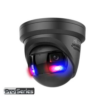 HiLook 8MP 180 Degree Dual-Lens All-In-One Camera Black - IPC-T289PH-MU/SL(2mm)(BLACK)