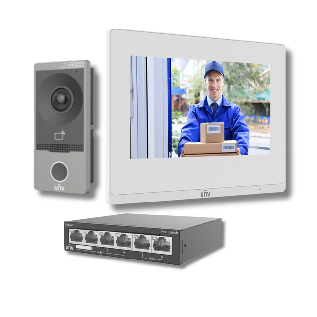 Uniview KIT/201S/372S/NSW2020 IP Intercom Kit