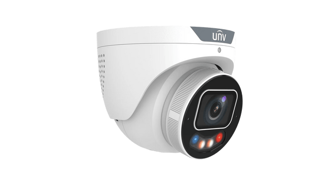 Uniview Security Camera: 8MP Turret, Motorized VF, Tri-Guard Dual-Light, IP67 - IPC3638SE-ADZKMC-WP-I1