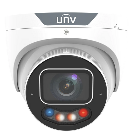Uniview Security Camera: 6MP Turret, 2.8 mm, Triguard, OwlView Plus, IP67 - IPC3636SE-ADF28KMC-WP-I1