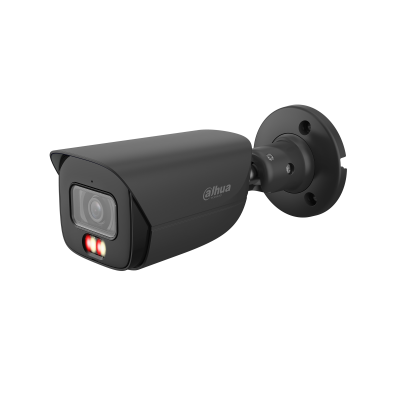 Dahua DH-IPC-HFW3867E-AS-IL-ANZ-BLK 8MP Fixed-Lens Bullet Camera with Built-in Mic, 2.8 mm, 30 m IR/Warm, IP67