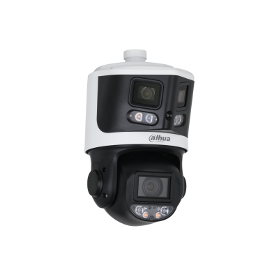 Dahua DH-SDT3E410-8P-MB-A-PV1 – 8MP + 4MP Starlight TiOC Panoramic & PTZ Camera with 10× Zoom, 180° Overview