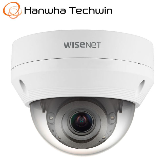 Hanwha Wisenet 4MP Outdoor Dome Camera, H.265, WDR, IP66, IK10, 3.2-10mm - HAN-QNV-7082R