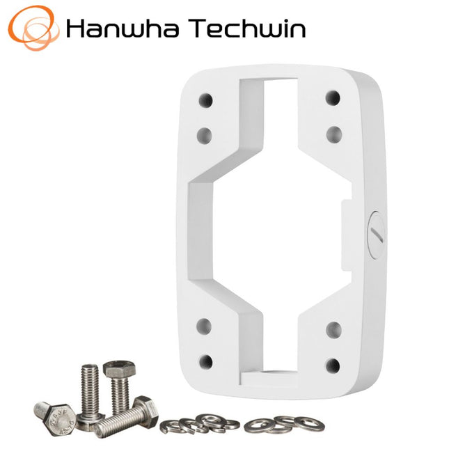 Hanwha Wisenet New-Q Wall Mount Base to suit QND-8011 & QND-8022 - HAN-SBP-300BW