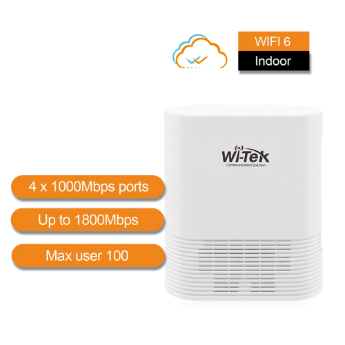 Wi-Tek Wi-Fi 6 Wireless Mesh Router - WI-AX1800M V2