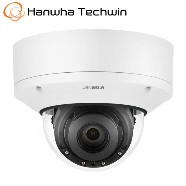 Hanwha Wisenet 4K Indoor Dome Camera, H.265, 30fps, WDR, IR, 2.8-8.4mm - HAN-XND-9082RV