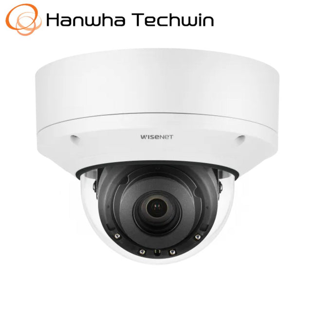 Hanwha Wisenet 4K AI Indoor Dome Camera, H.265, 30fps, WDR, IR, IP52, 4.5-10mm - HAN-PND-A9081RV