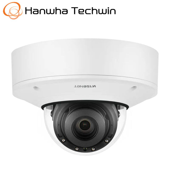 Hanwha Wisenet 4K Outdoor Dome Camera, H.265, 30fps, WDR, IR, IP67 2.8-8.4mm - HAN-XNV-9082R