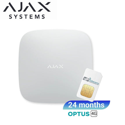 Ajax Hub 2 Plus Optus 4G SIM (24months plan) - Ajax-80017