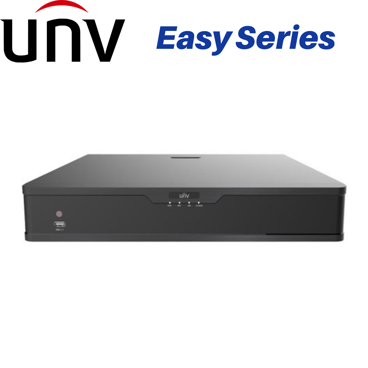 Uniview 32CH Network Video Recorder: 8MP, 160MBPS INPUT, 4- SATA HDD, Easy Series - NVR304-32S-P16
