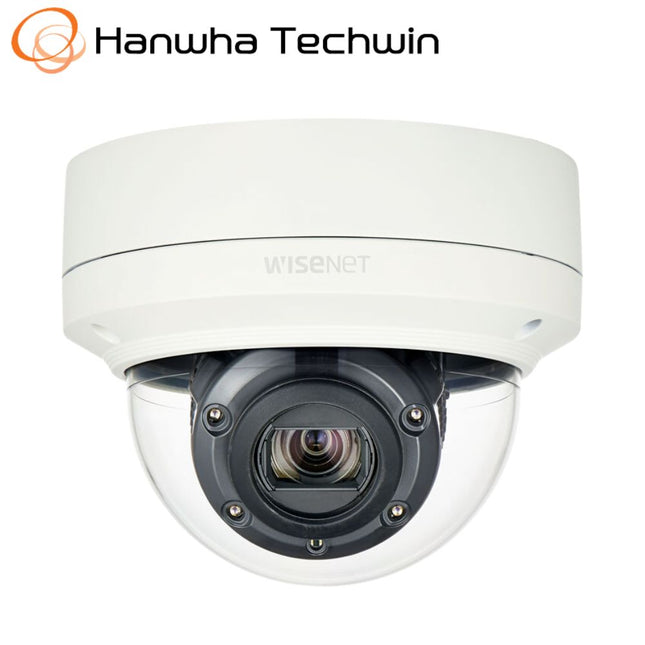 Hanwha Wisenet 2MP Outdoor Dome Camera with FF Group NumberOK ANPR App - HWK-DOME-FF