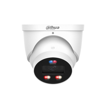 Dahua Security Camera: 8MP TiOC 3.0 Pro 2.8mm Turret, WizSense AI, WizColor, SMD+, Alarm