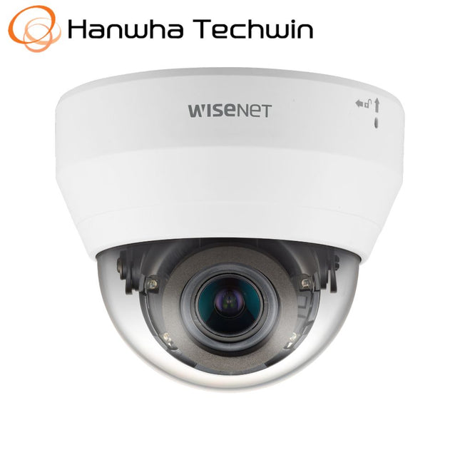 Hanwha Wisenet 4MP Indoor Dome Camera, H.265, 30fps, 20m IR, 3.2-10mm - HAN-QND-7082R