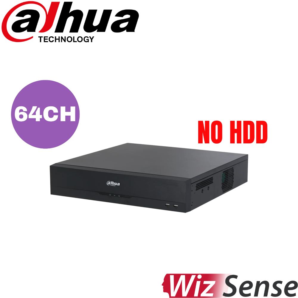 Dahua 64 Channel Network Video Recorder: Wizsense AI NVR without HDD ...